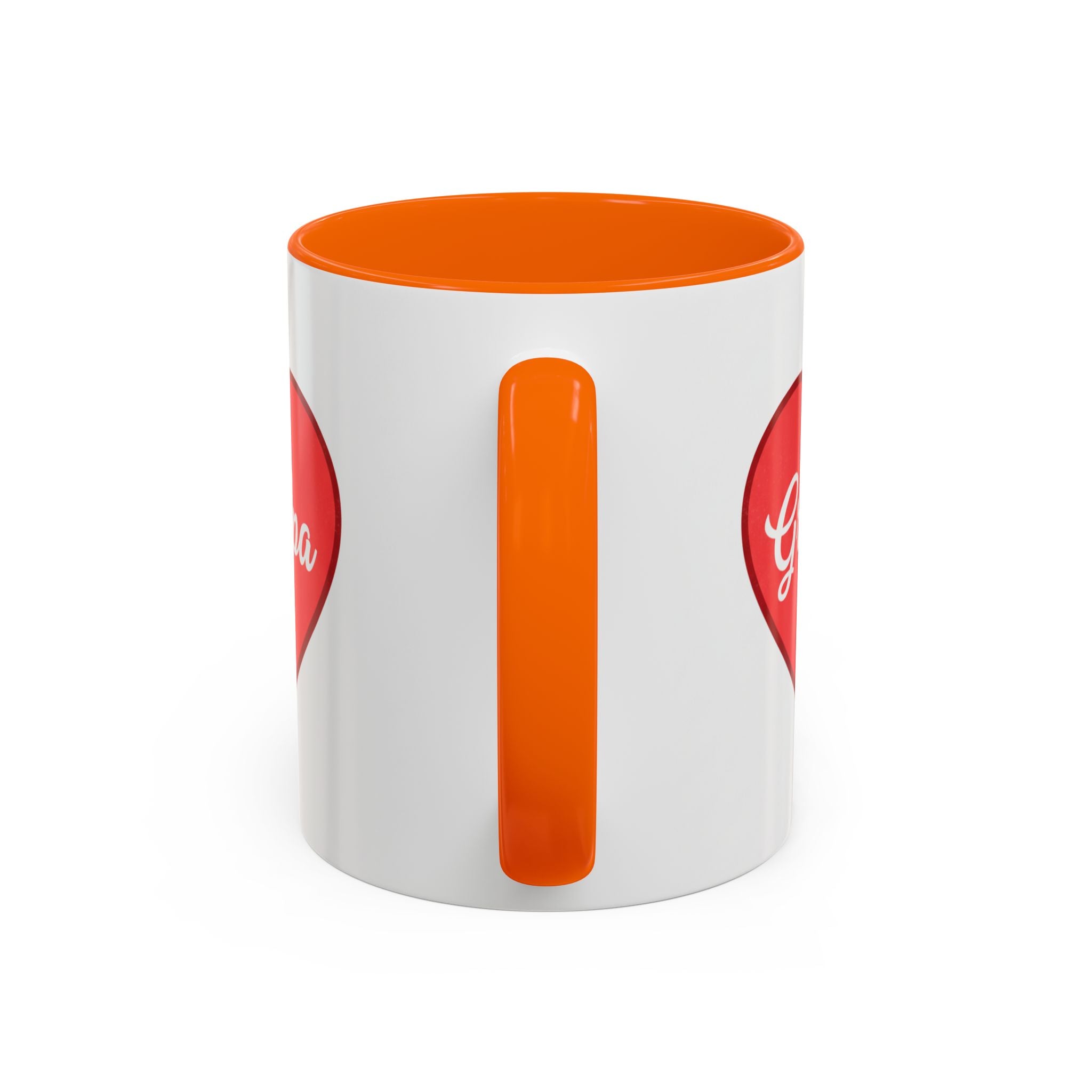 Grandpa Heart Accent Coffee Mug — 11/15oz Gift for Grandfather, Father’s Day & Birthday