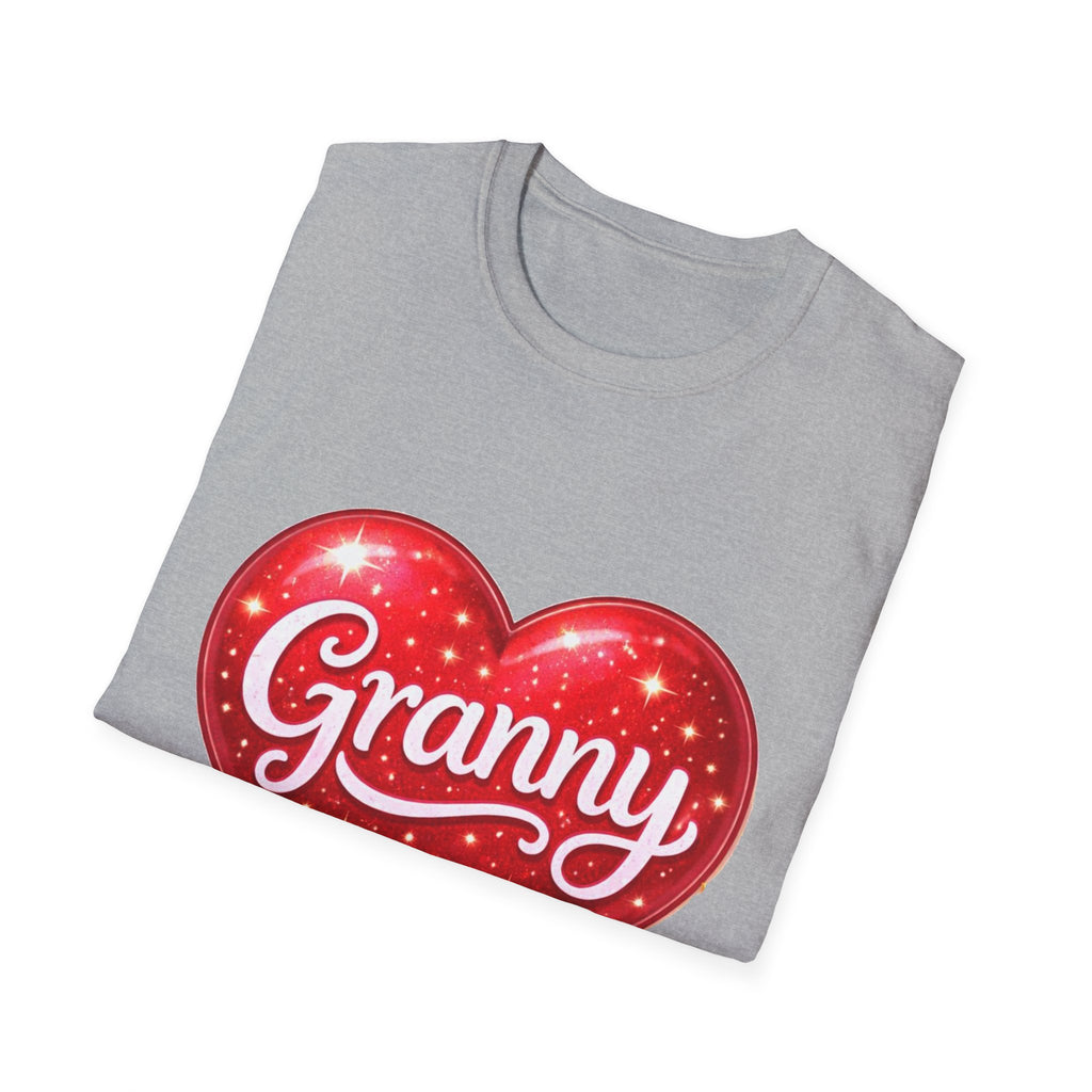 Granny Heart T-Shirt — Sparkling Red Heart Mother's Day Gift