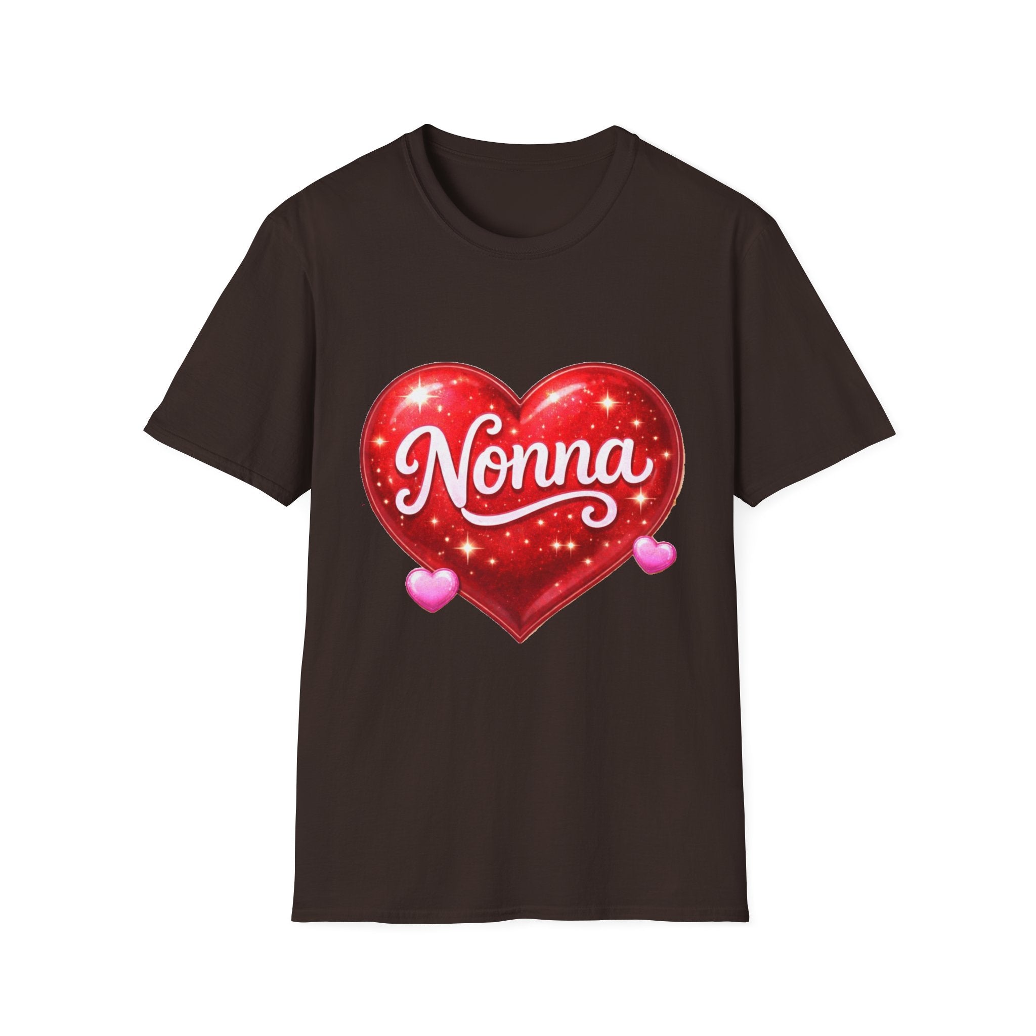 Nonna Heart T-Shirt – Grandma Love Gift Tee (Valentine’s Day/Mother’s Day)
