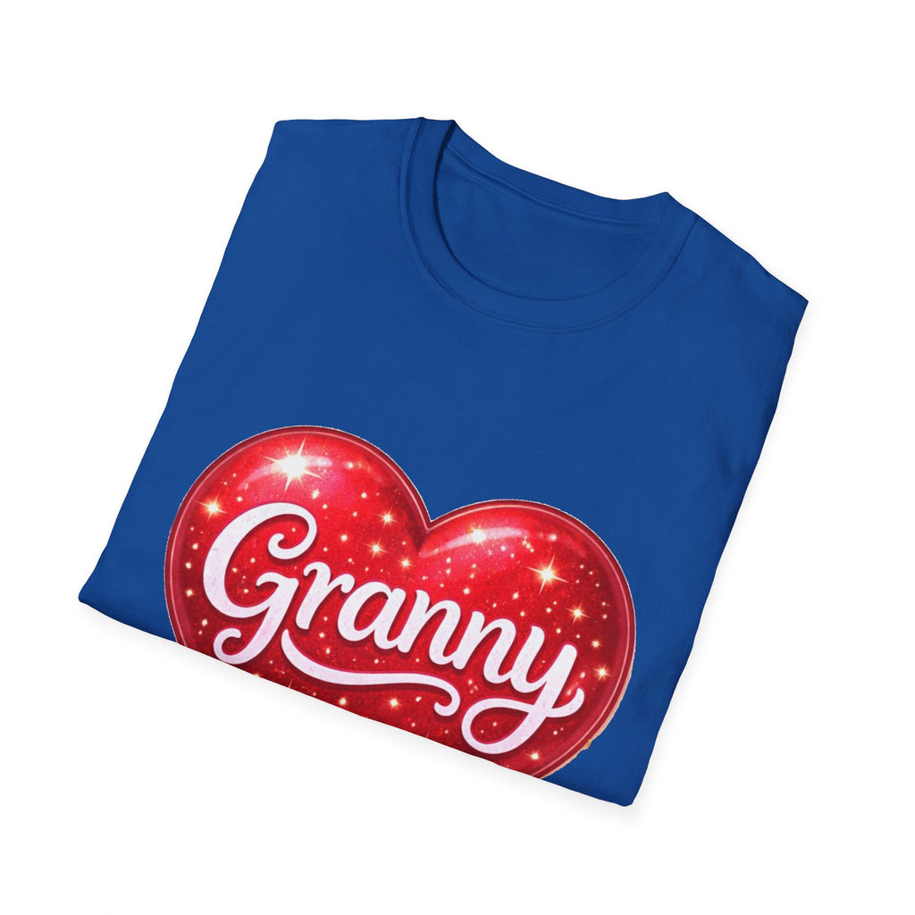 Granny Heart T-Shirt — Sparkling Red Heart Mother's Day Gift