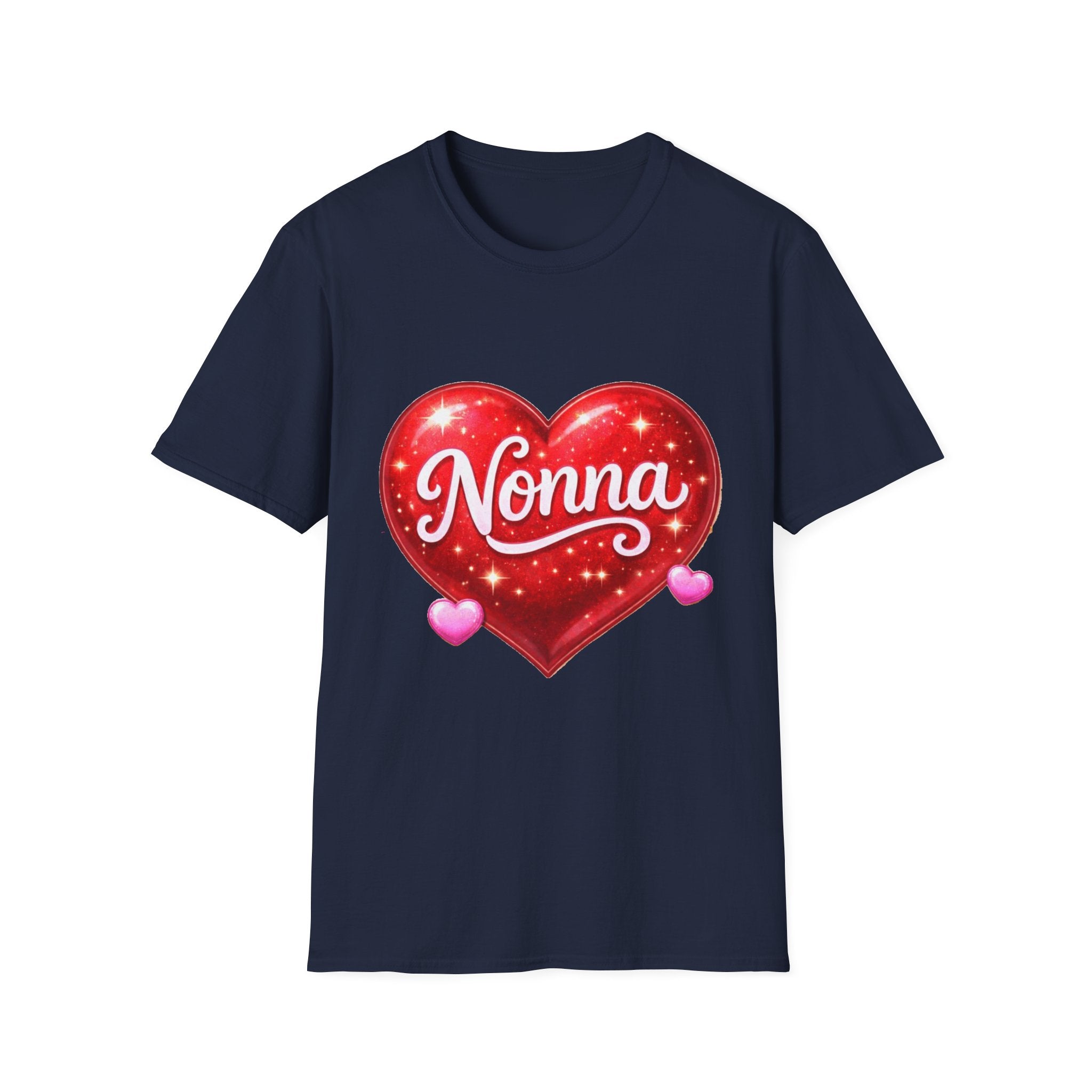 Nonna Heart T-Shirt – Grandma Love Gift Tee (Valentine’s Day/Mother’s Day)