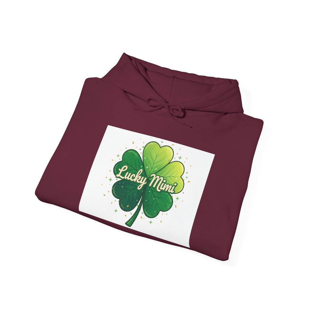Lucky Mimi Shamrock Hoodie — St. Patrick’s Day Clover Sweatshirt