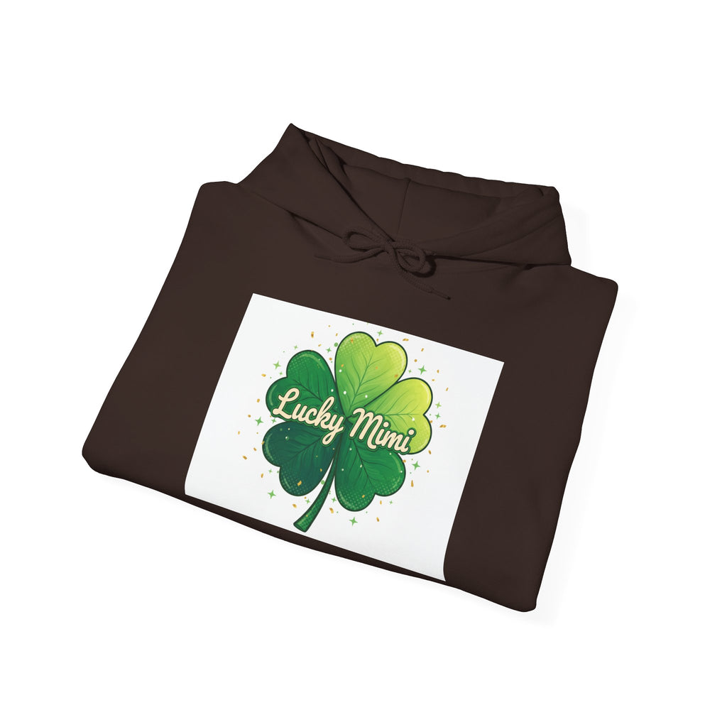 Lucky Mimi Shamrock Hoodie — St. Patrick’s Day Clover Sweatshirt