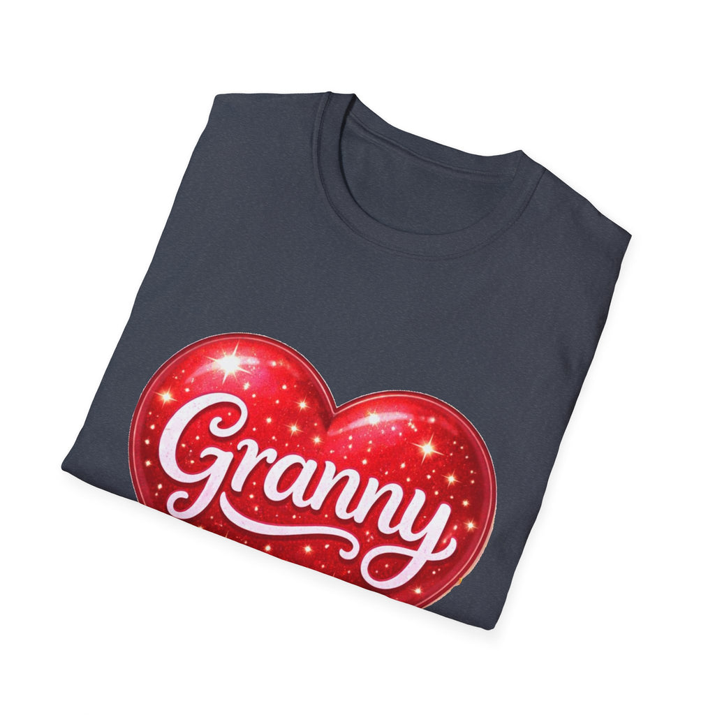 Granny Heart T-Shirt — Sparkling Red Heart Mother's Day Gift
