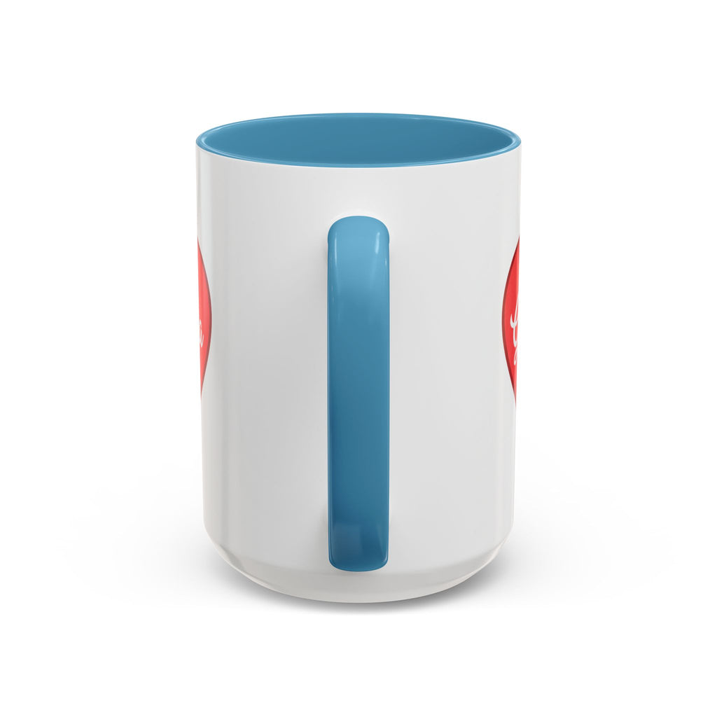 Grandpa Heart Accent Coffee Mug — 11/15oz Gift for Grandfather, Father’s Day & Birthday