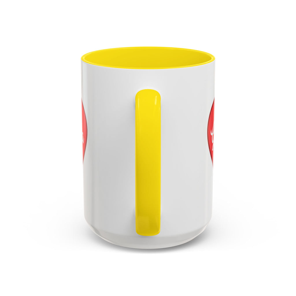 Grandpa Heart Accent Coffee Mug — 11/15oz Gift for Grandfather, Father’s Day & Birthday