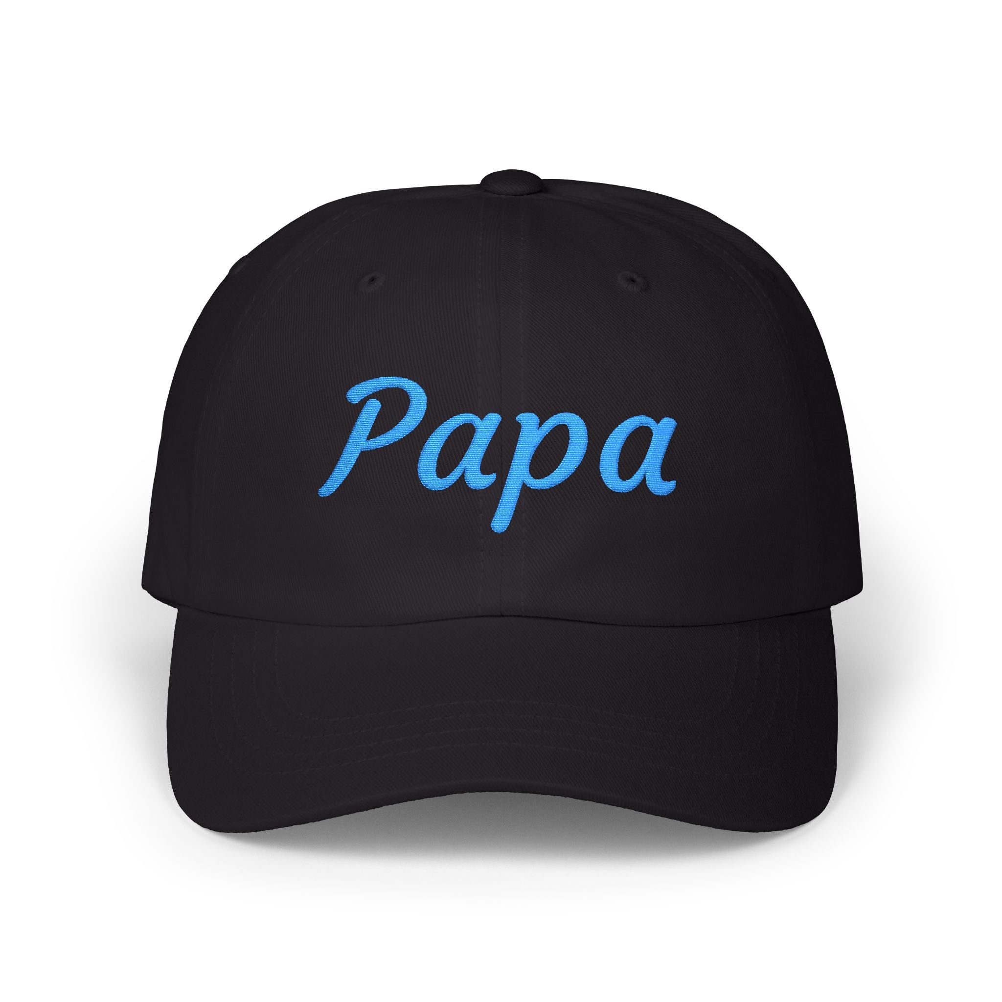 Papa Embroidered Dad Cap — Classic Adjustable Baseball Hat for Fathers