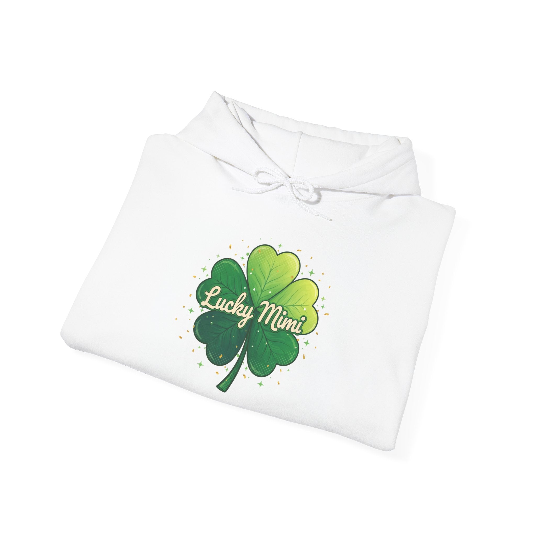 Lucky Mimi Shamrock Hoodie — St. Patrick’s Day Clover Sweatshirt