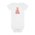 Oma's Snuggle Bunny Baby Onesie, Cute Bunny Floral Infant Bodysuit