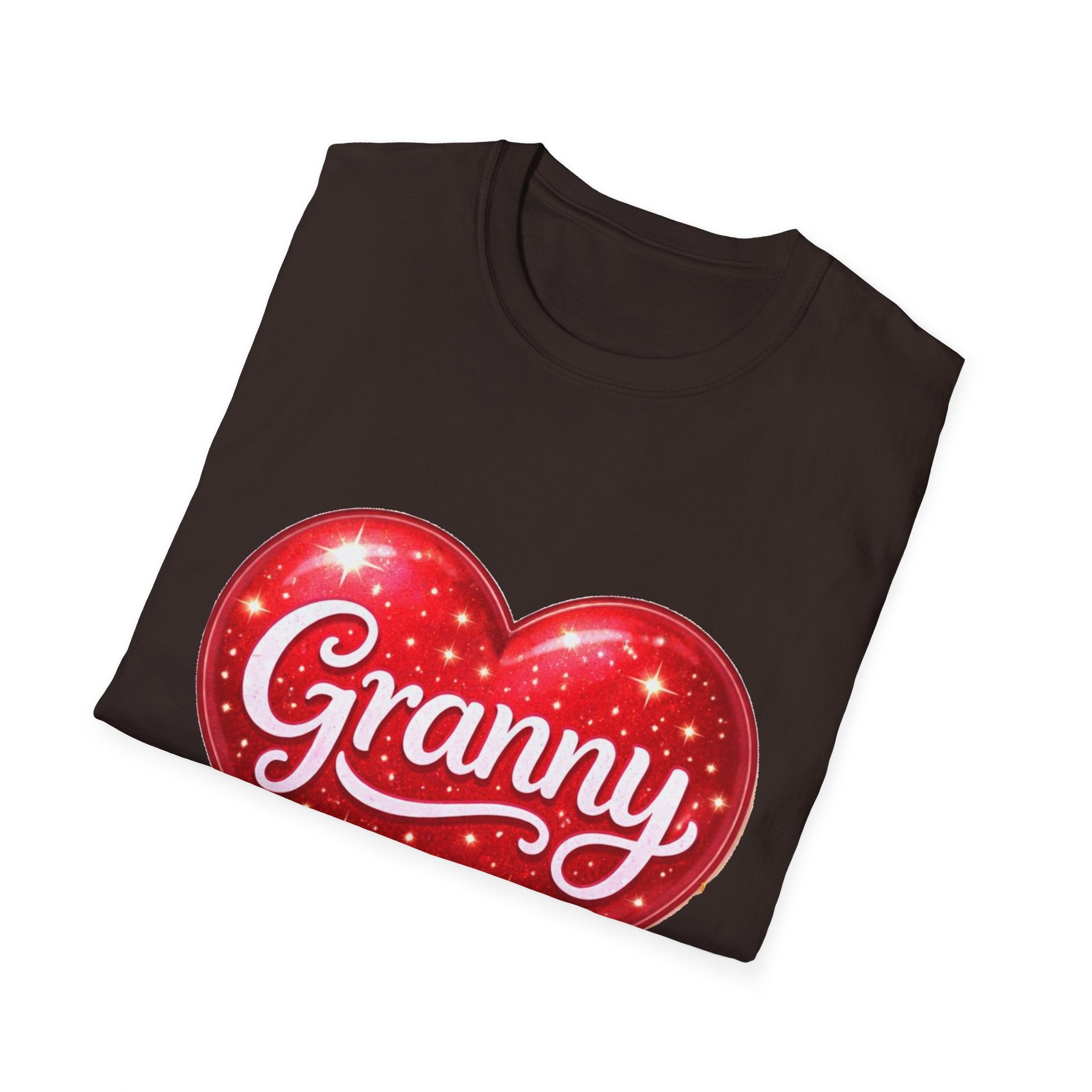 Granny Heart T-Shirt — Sparkling Red Heart Mother's Day Gift