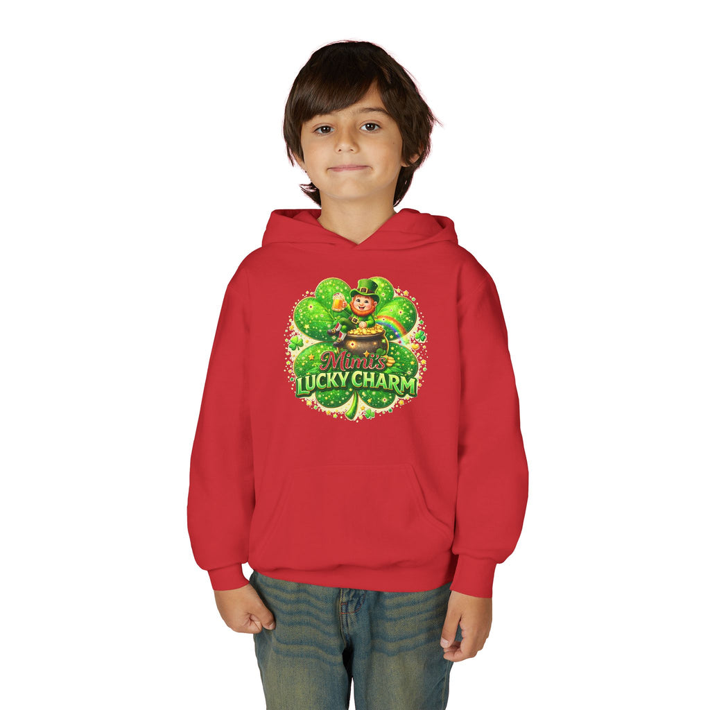 St. Patricks Day, Mimi, Youth Heavy Blend Hooded Sweatshirt