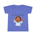 Toddler T-Shirt — Happy Baby Crying Face Graphic Tee (Cute Infant Emotion Shirt)