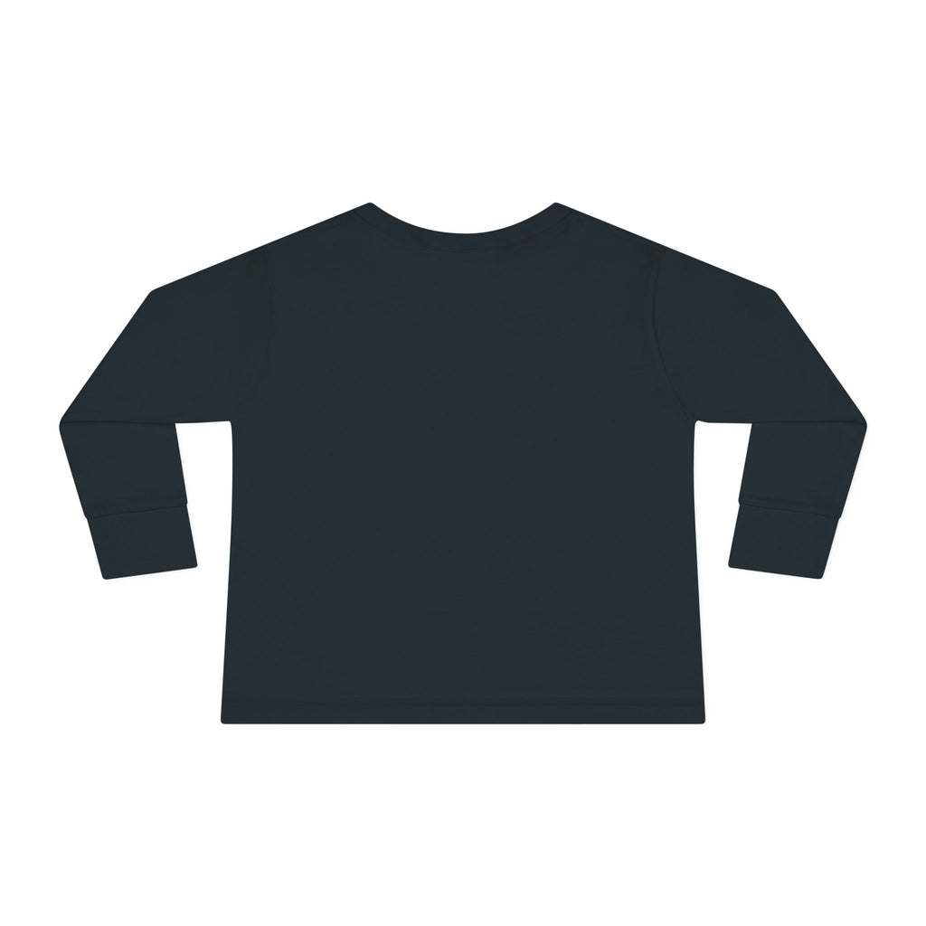 Papa's Girl Toddler Long Sleeve Tee | Pink Heart Kids Shirt