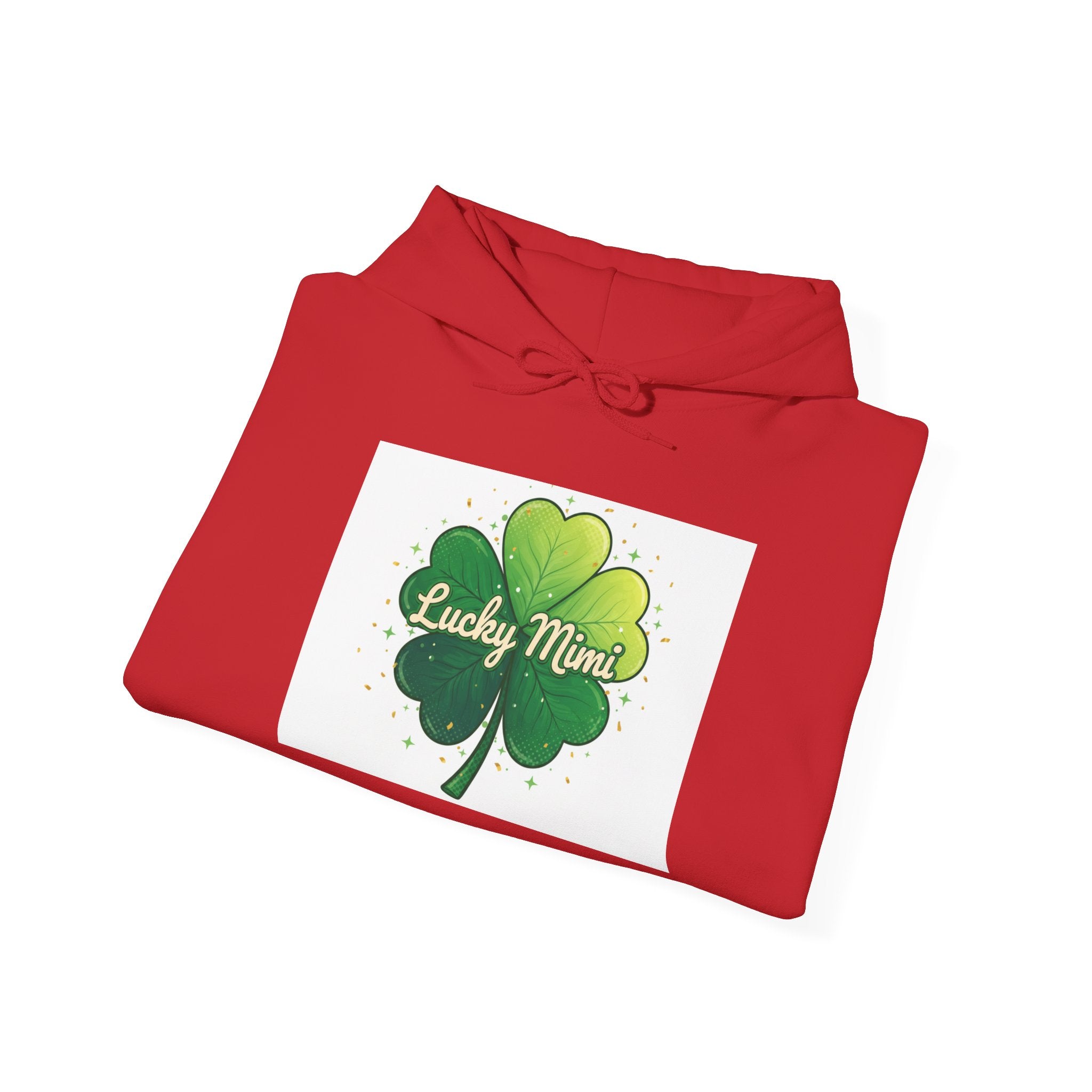 Lucky Mimi Shamrock Hoodie — St. Patrick’s Day Clover Sweatshirt
