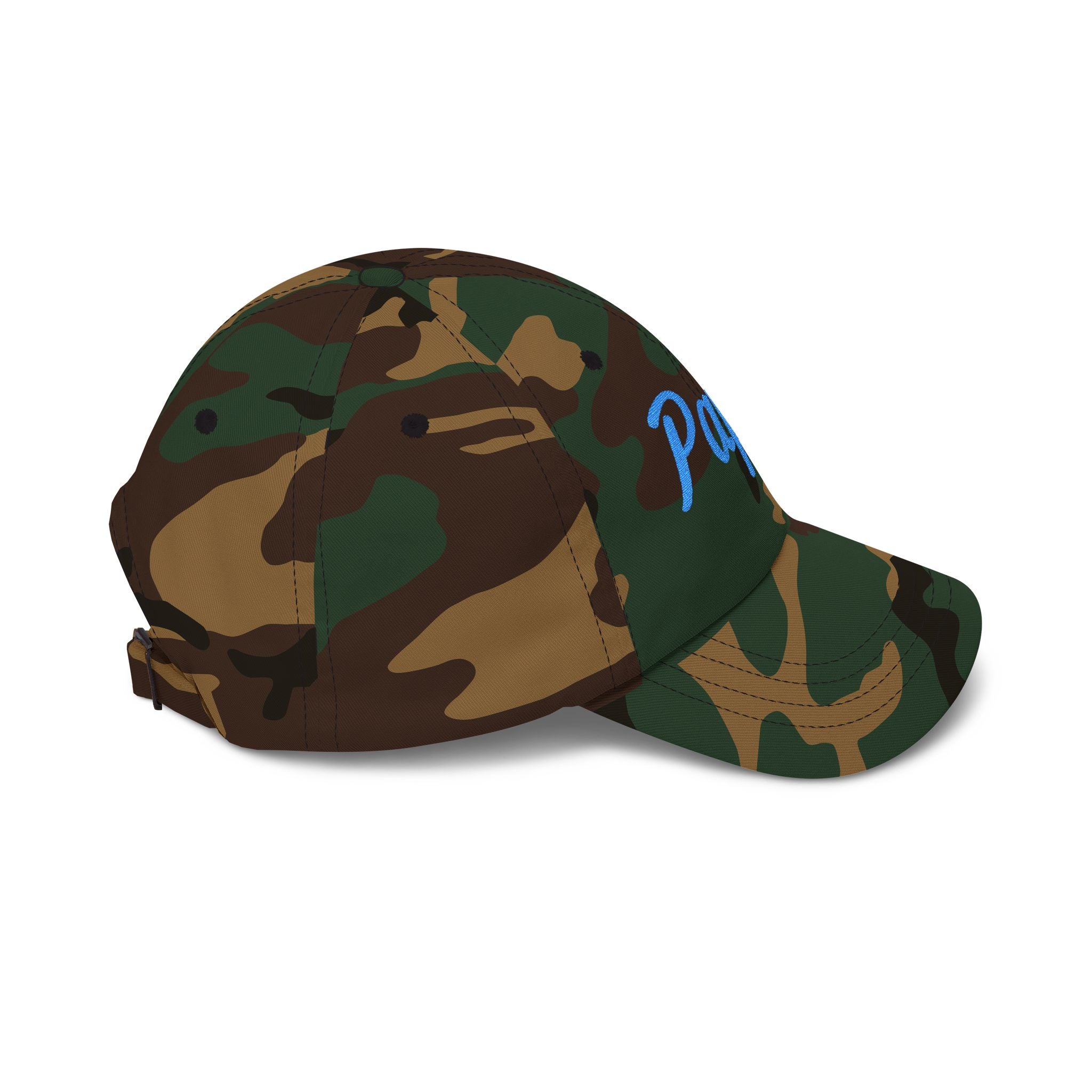 Papa Embroidered Dad Cap — Classic Adjustable Baseball Hat for Fathers