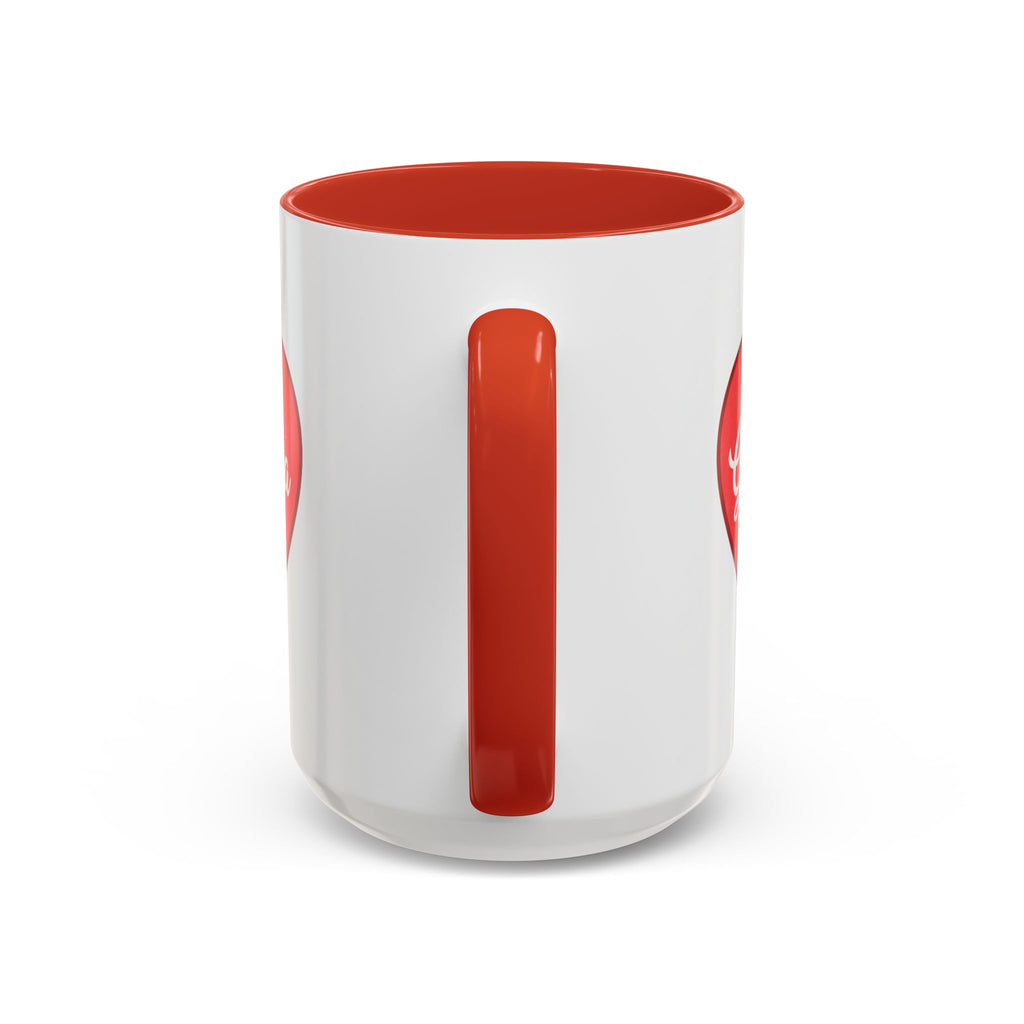 Grandpa Heart Accent Coffee Mug — 11/15oz Gift for Grandfather, Father’s Day & Birthday