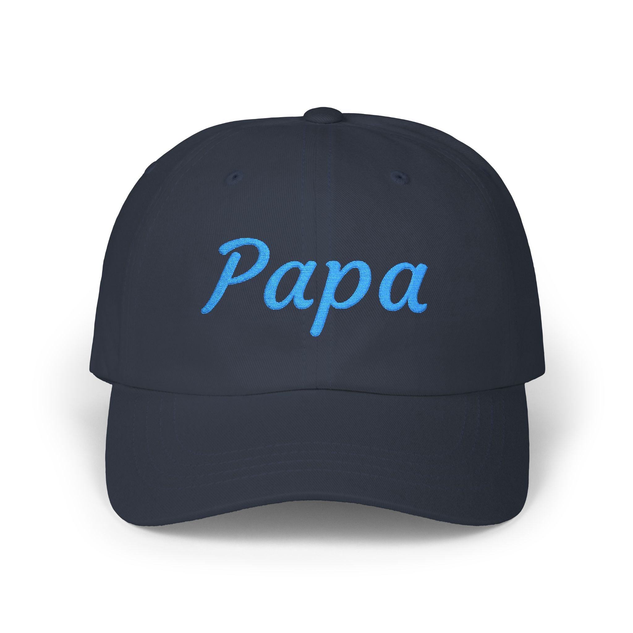 Papa Embroidered Dad Cap — Classic Adjustable Baseball Hat for Fathers