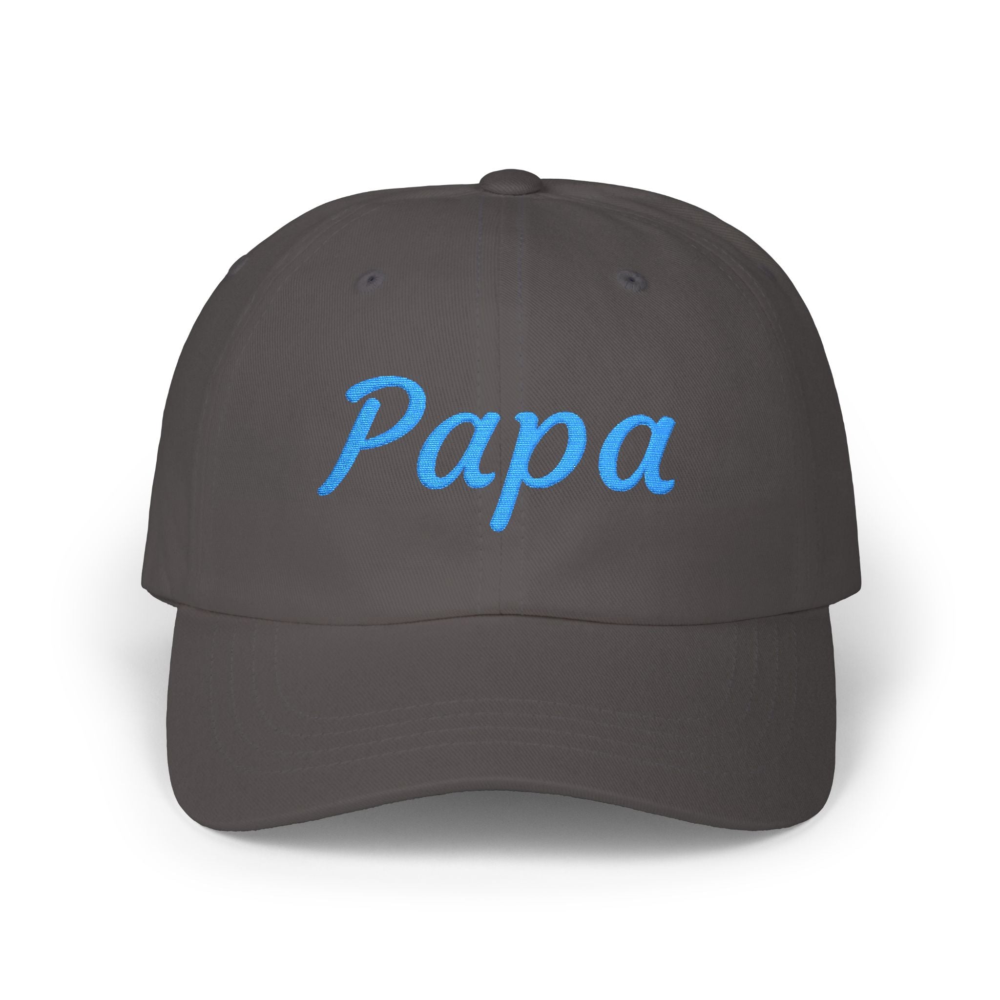 Papa Embroidered Dad Cap — Classic Adjustable Baseball Hat for Fathers