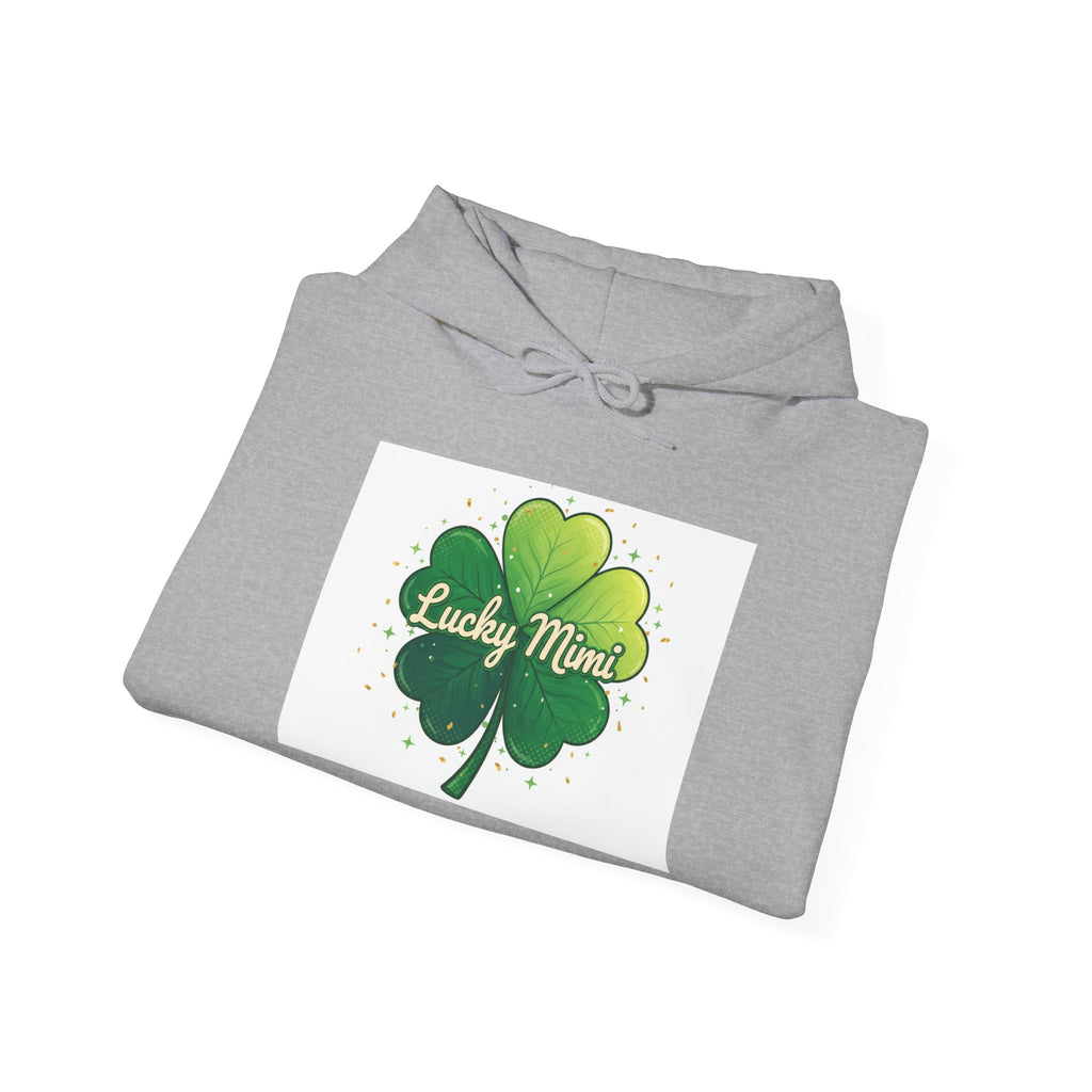 Lucky Mimi Shamrock Hoodie — St. Patrick’s Day Clover Sweatshirt