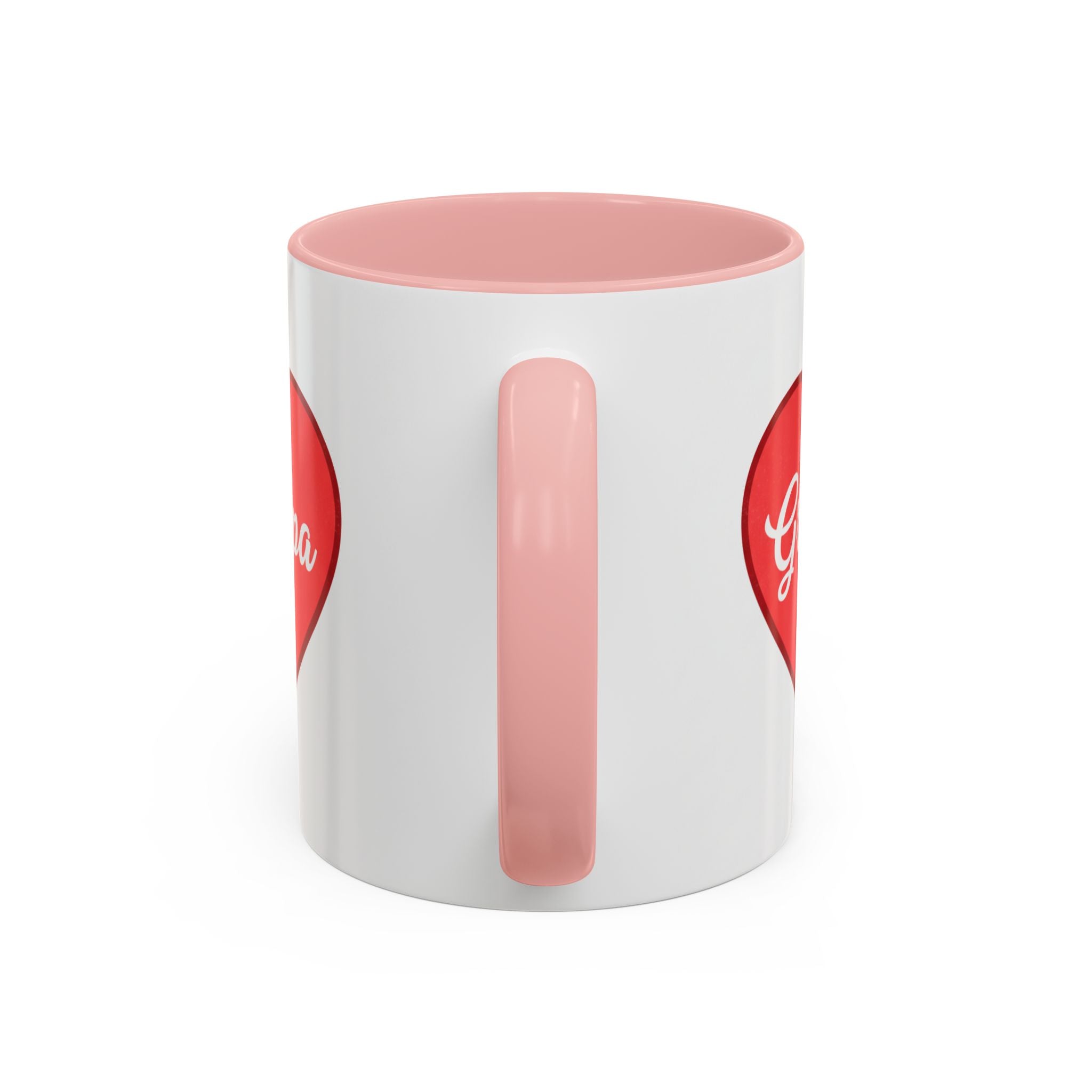 Grandpa Heart Accent Coffee Mug — 11/15oz Gift for Grandfather, Father’s Day & Birthday