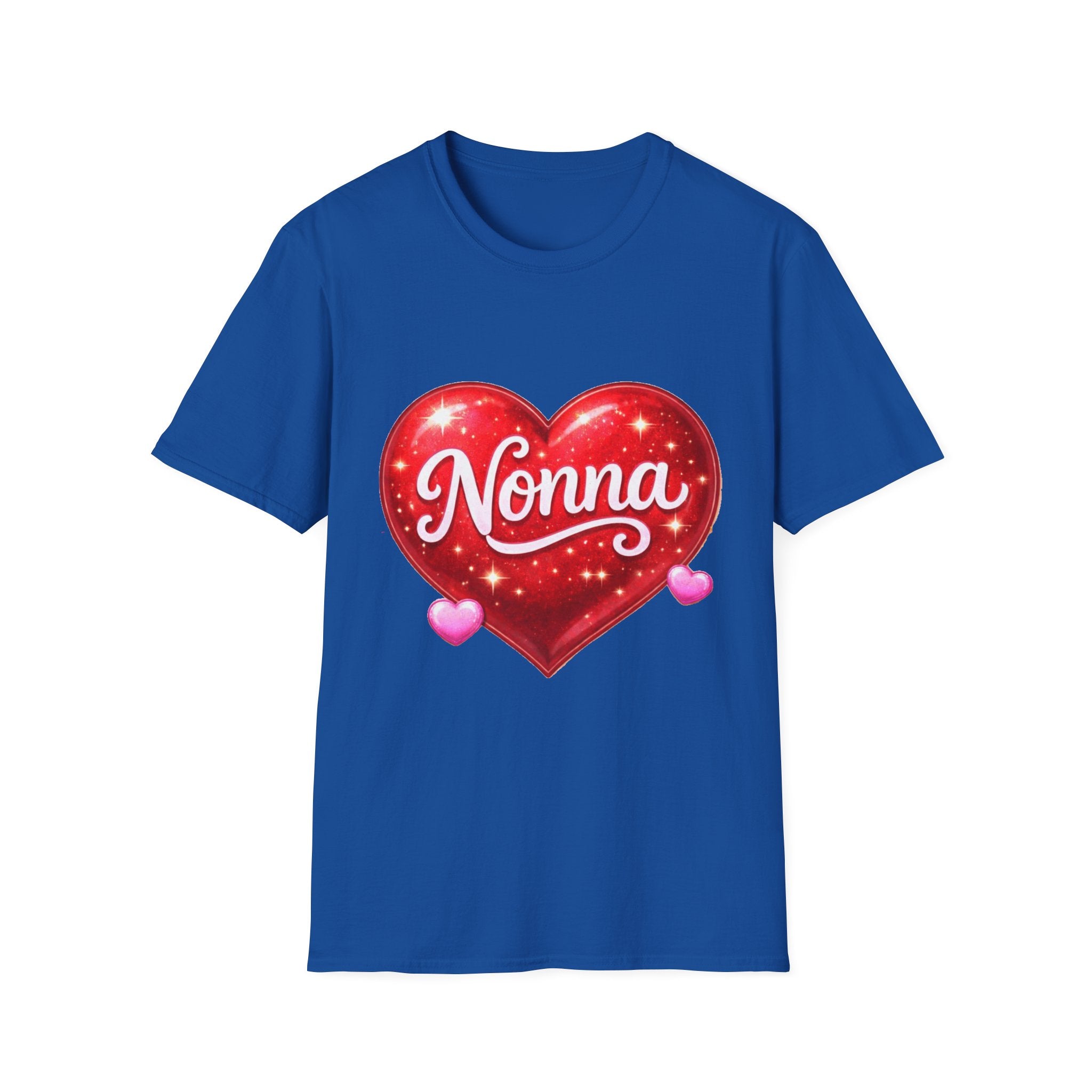 Nonna Heart T-Shirt – Grandma Love Gift Tee (Valentine’s Day/Mother’s Day)