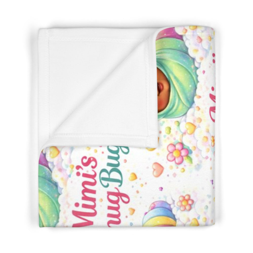 Mimi’s Snug Bug Baby Blanket — Soft Fleece Swaddle for Newborns & Gifts