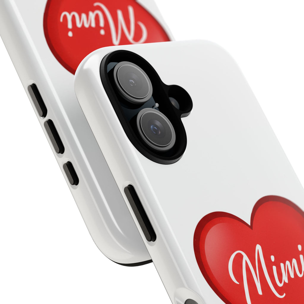 Mimi Heart Phone Case — Personalized Protective Phone Cover for Grandma, Mom & Loved Ones