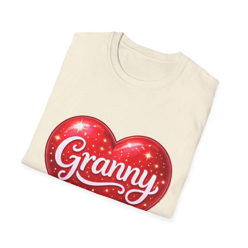 Granny Heart T-Shirt — Sparkling Red Heart Mother's Day Gift