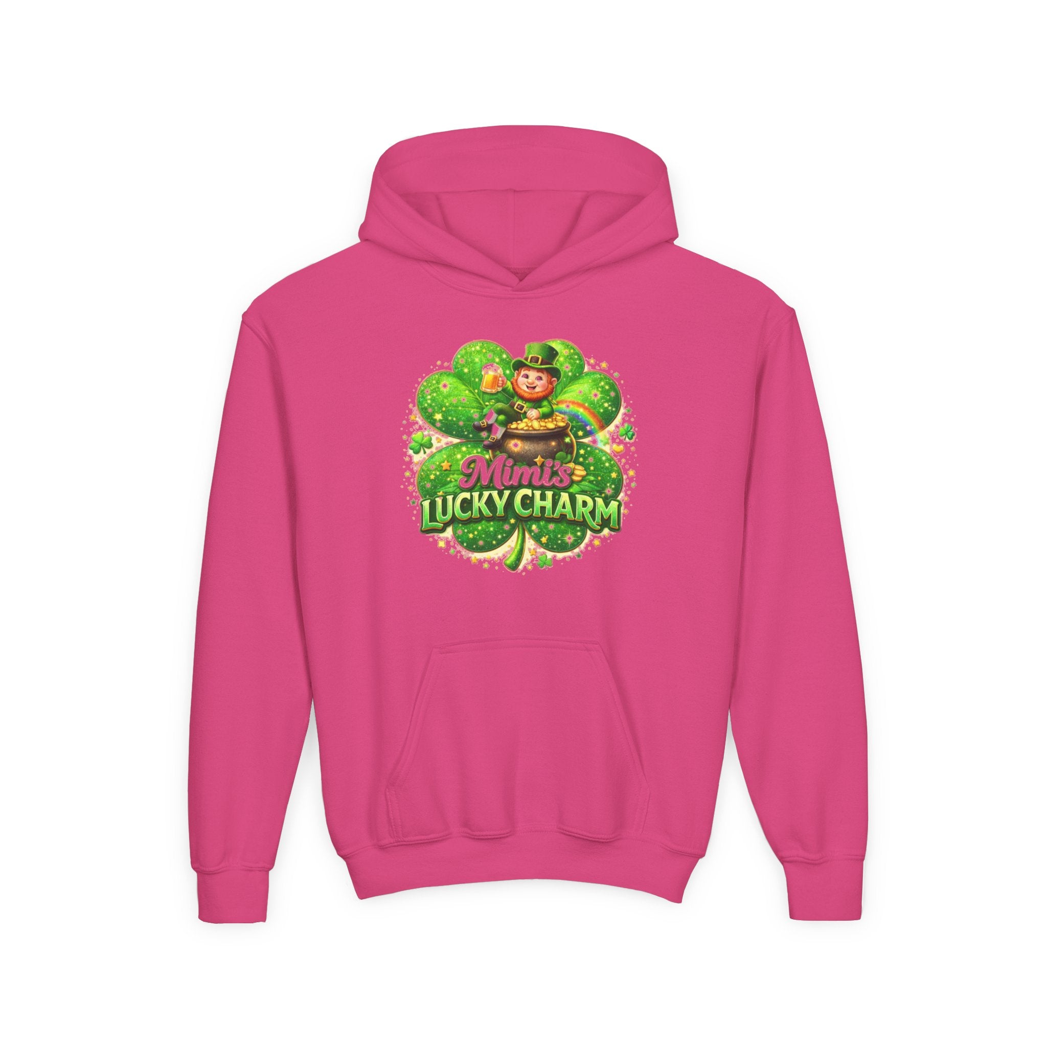 St. Patricks Day, Mimi, Youth Heavy Blend Hooded Sweatshirt