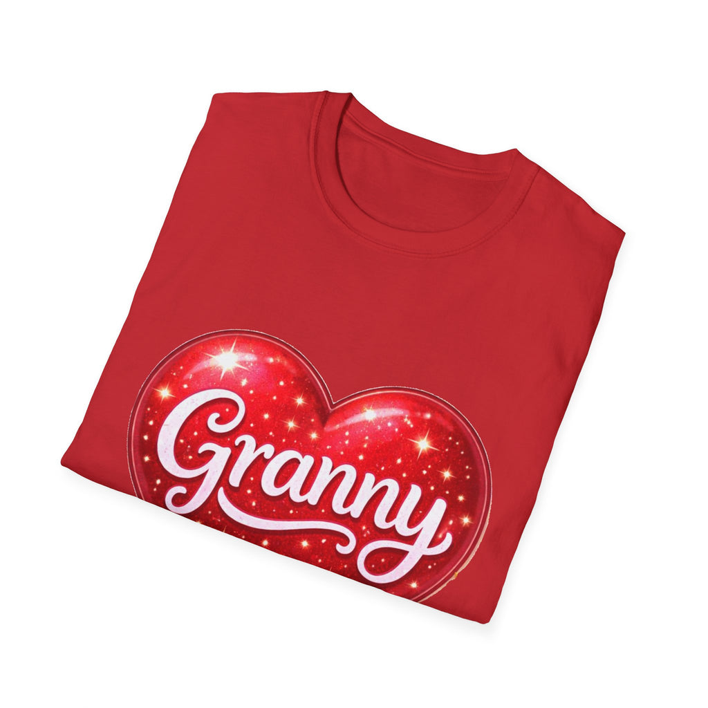 Granny Heart T-Shirt — Sparkling Red Heart Mother's Day Gift