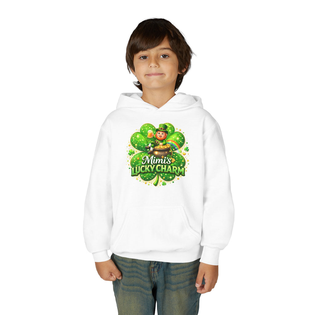 St. Patricks Day, Mimi, Youth Heavy Blend Hooded Sweatshirt