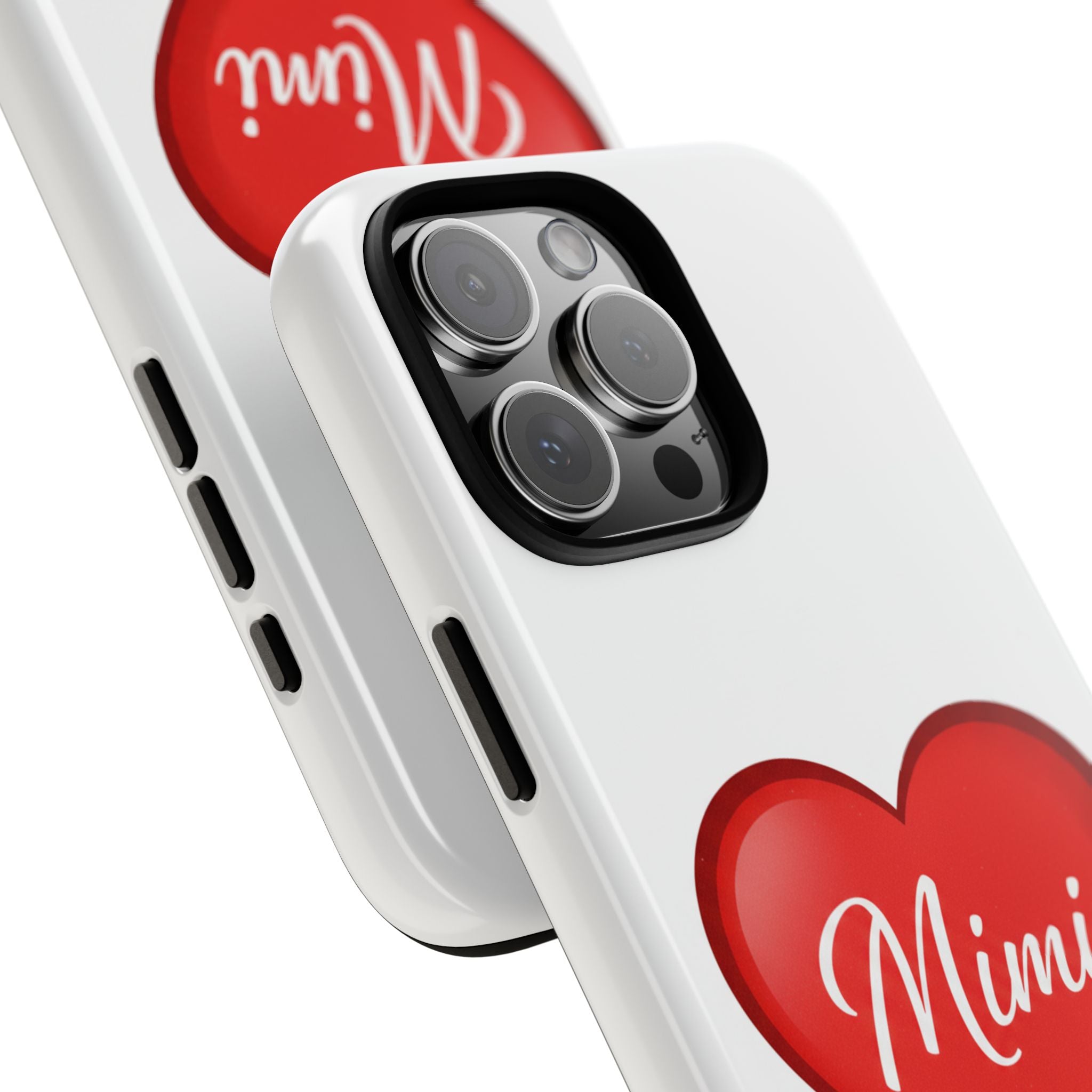 Mimi Heart Phone Case — Personalized Protective Phone Cover for Grandma, Mom & Loved Ones
