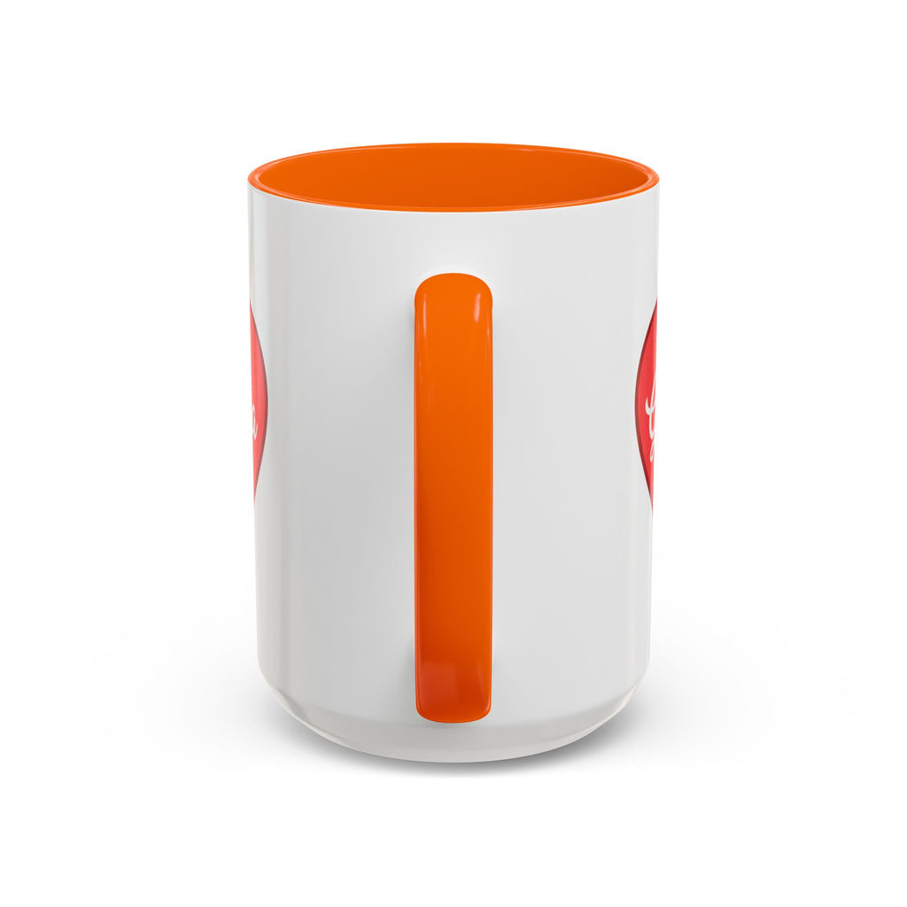 Grandpa Heart Accent Coffee Mug — 11/15oz Gift for Grandfather, Father’s Day & Birthday