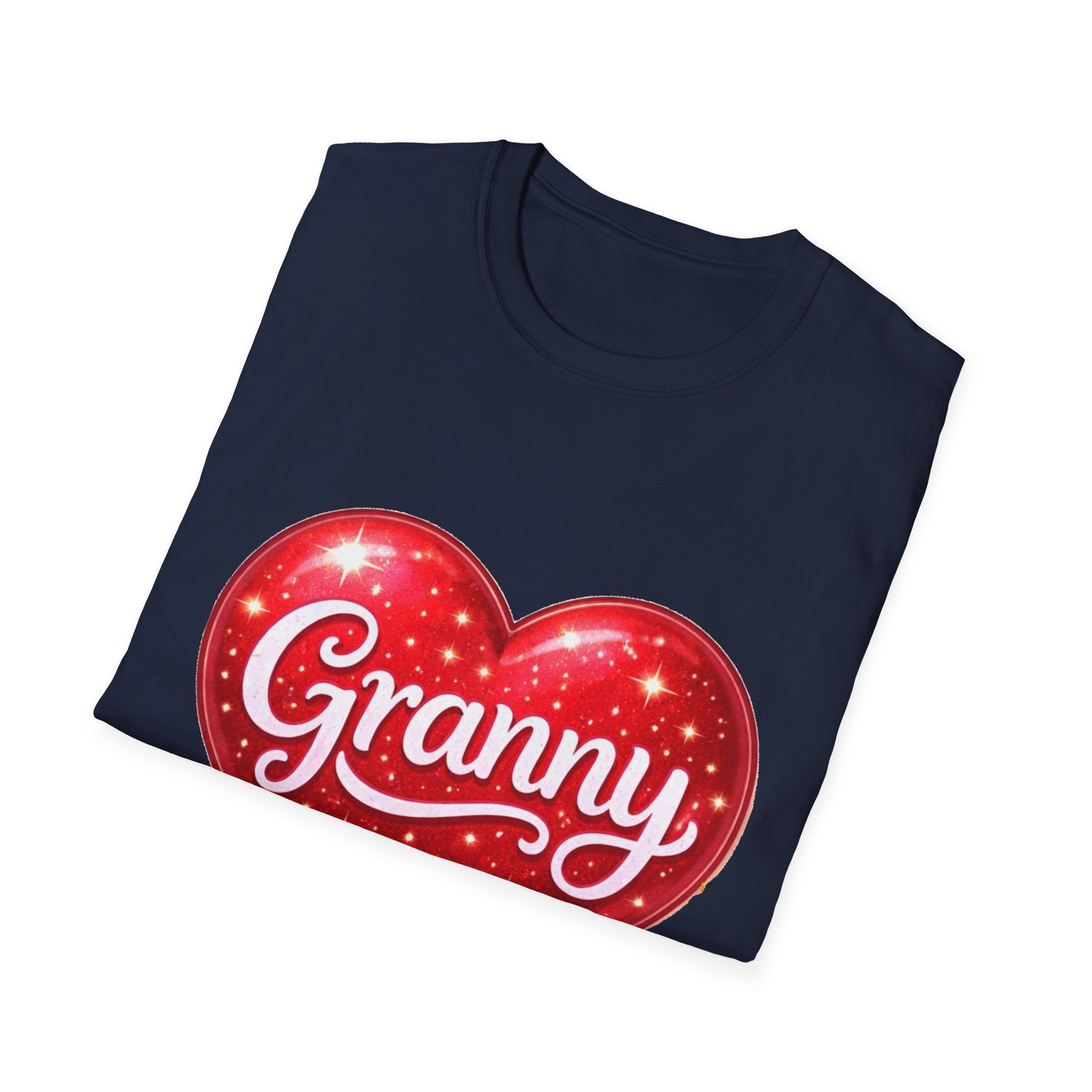Granny Heart T-Shirt — Sparkling Red Heart Mother's Day Gift