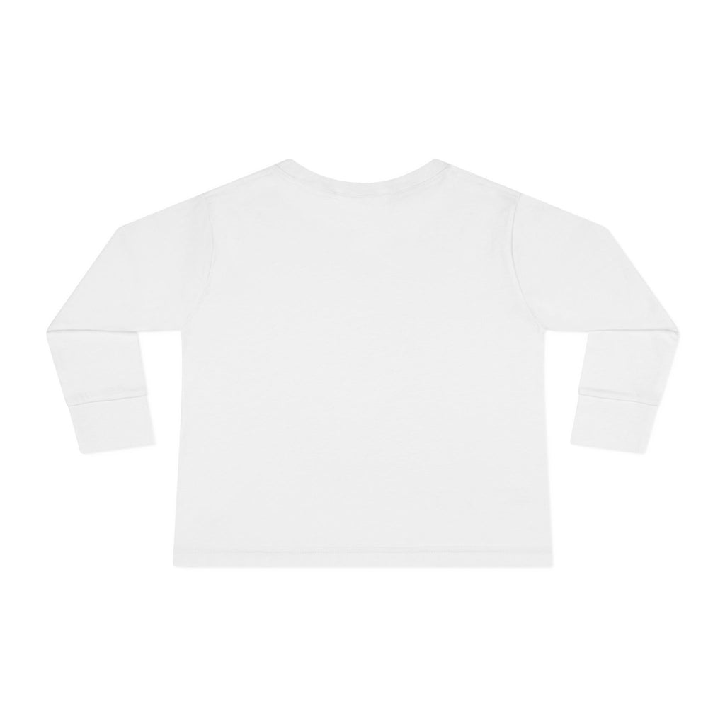 Papa's Girl Toddler Long Sleeve Tee | Pink Heart Kids Shirt