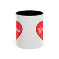 Grandpa Heart Accent Coffee Mug — 11/15oz Gift for Grandfather, Father’s Day & Birthday