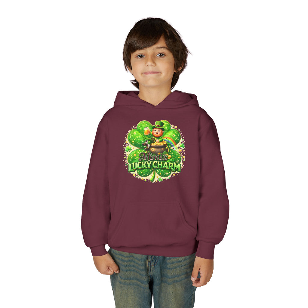 St. Patricks Day, Mimi, Youth Heavy Blend Hooded Sweatshirt