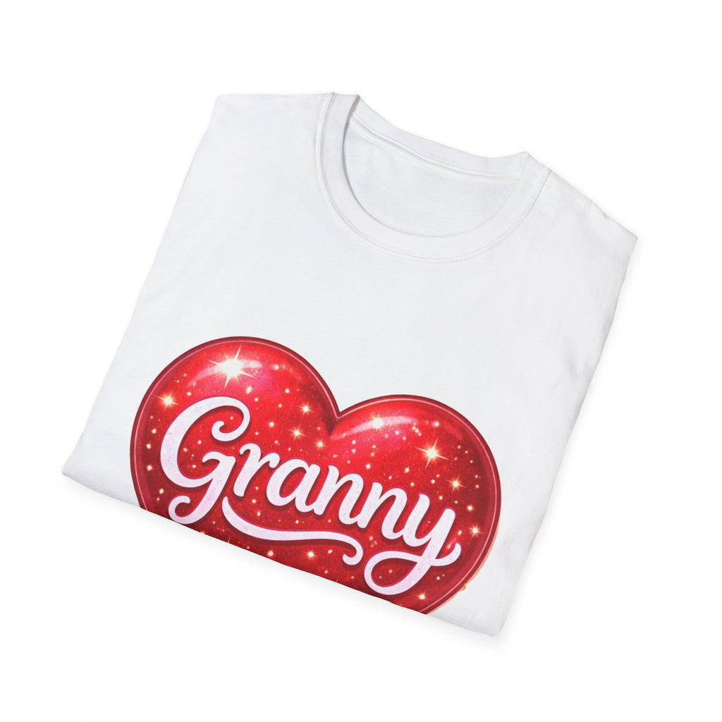 Granny Heart T-Shirt — Sparkling Red Heart Mother's Day Gift