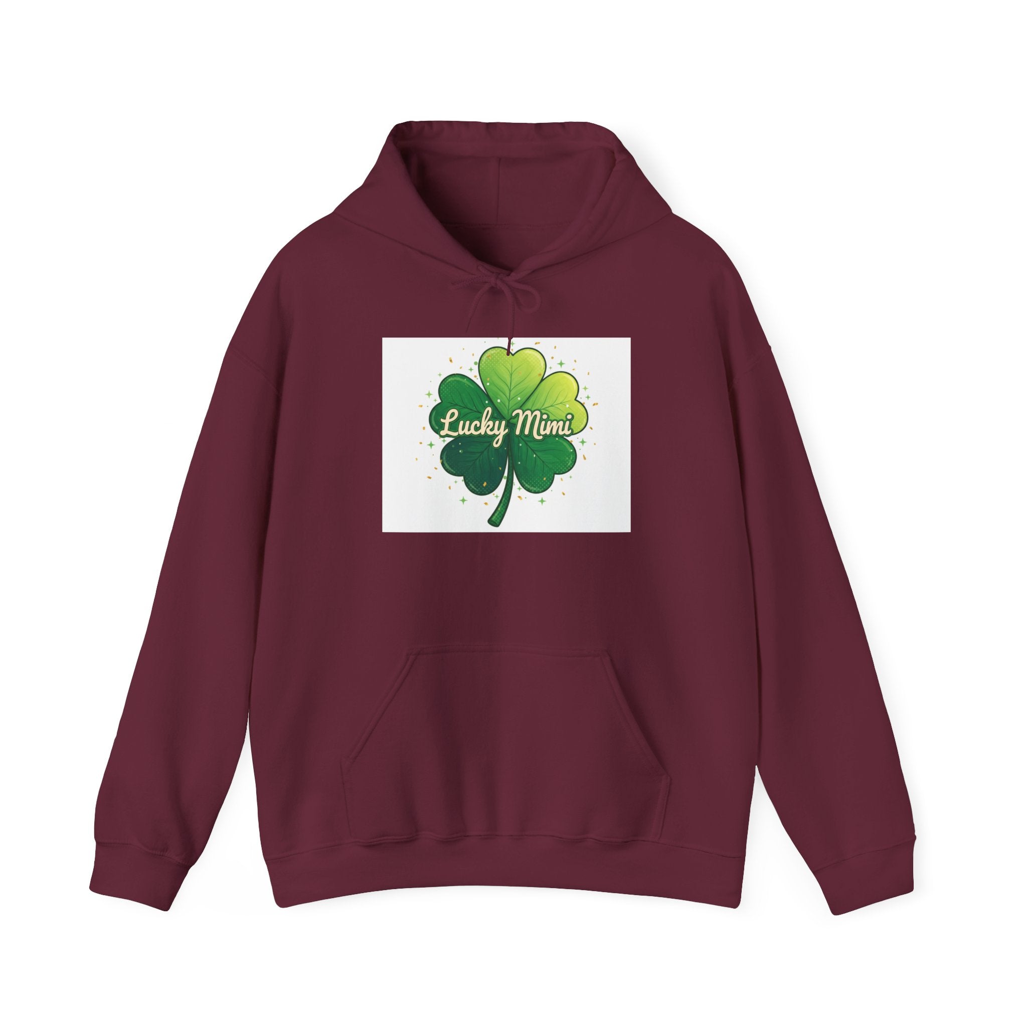 Lucky Mimi Shamrock Hoodie — St. Patrick’s Day Clover Sweatshirt