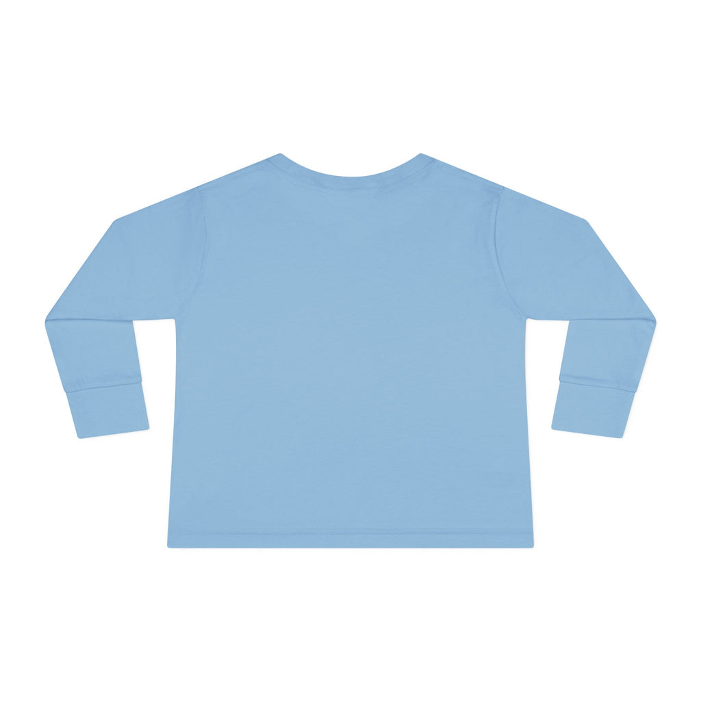 Opa's Girl Toddler Long Sleeve Tee | Pink Heart Love Design