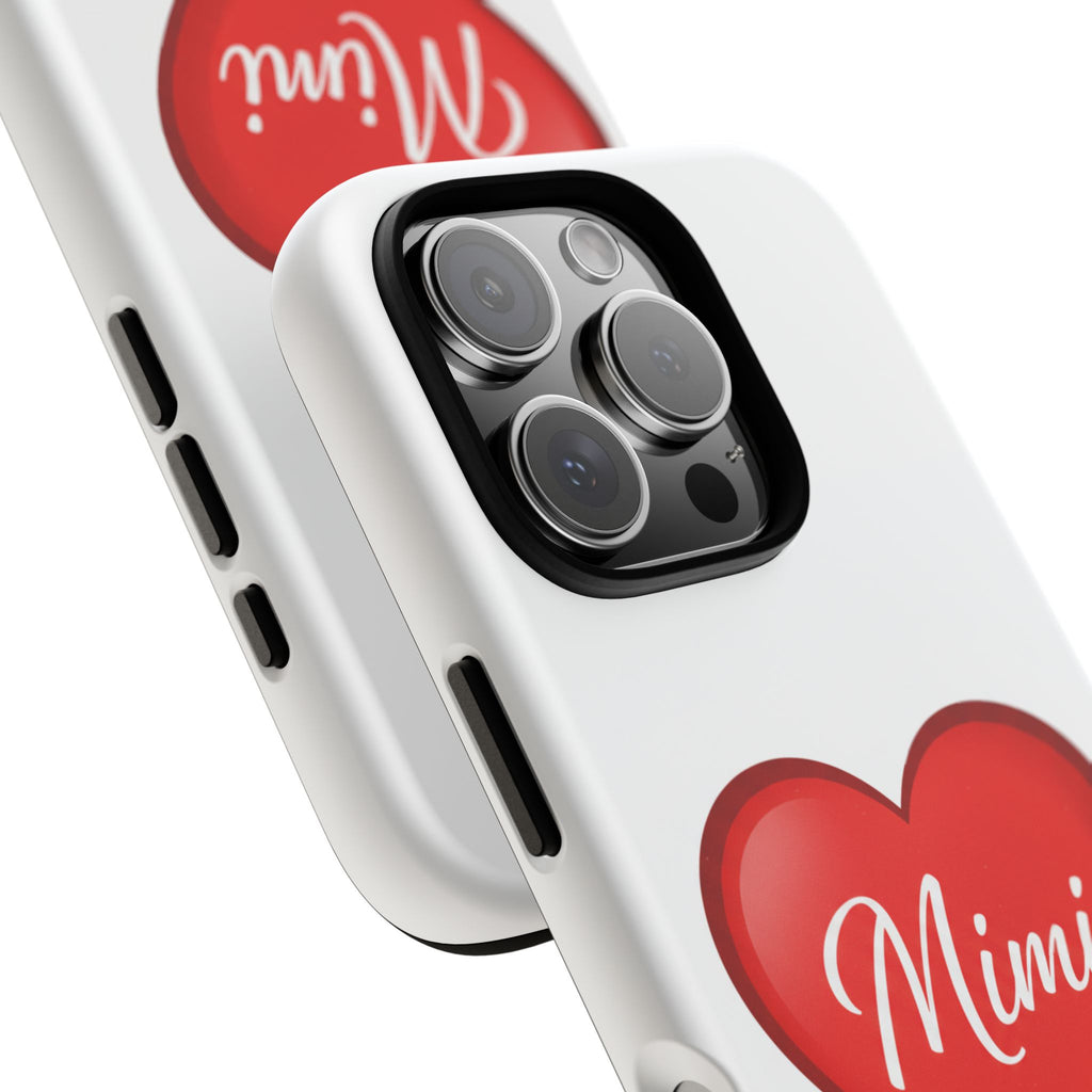 Mimi Heart Phone Case — Personalized Protective Phone Cover for Grandma, Mom & Loved Ones