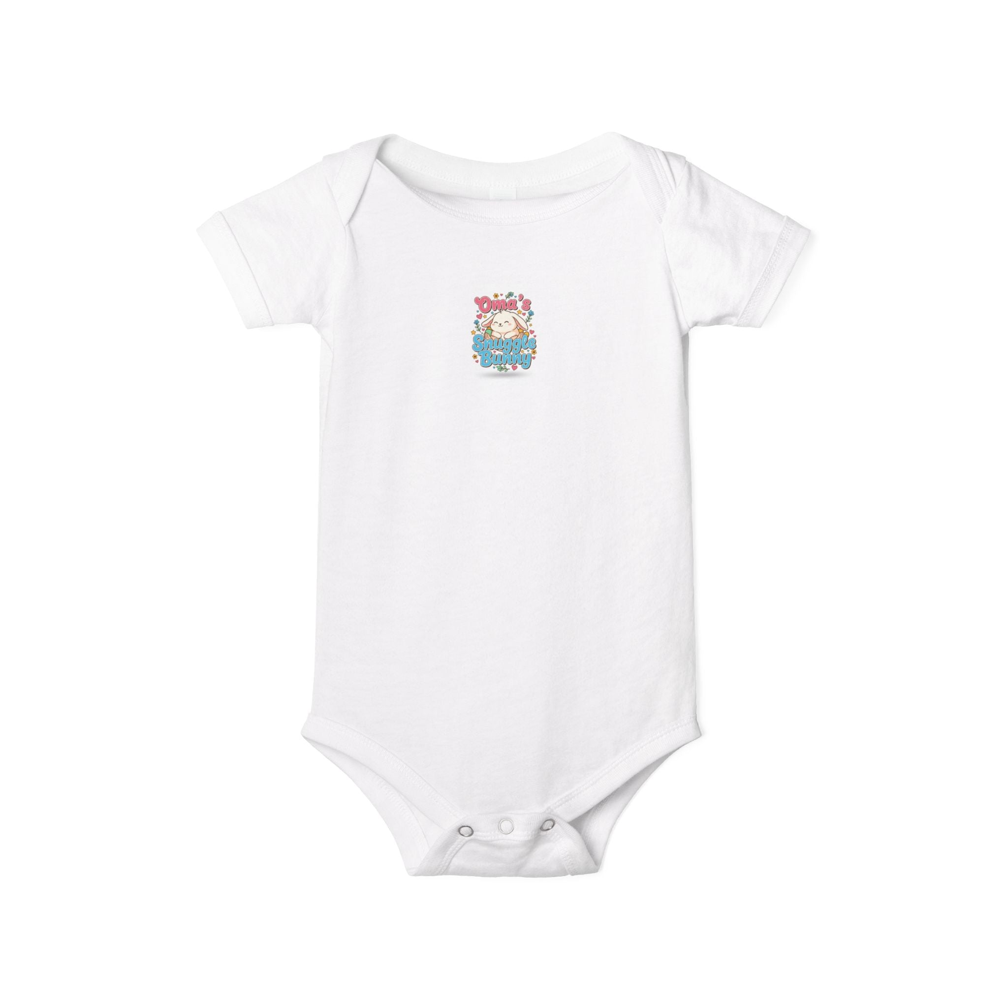 Oma's Snuggle Bunny  Baby Bodysuit