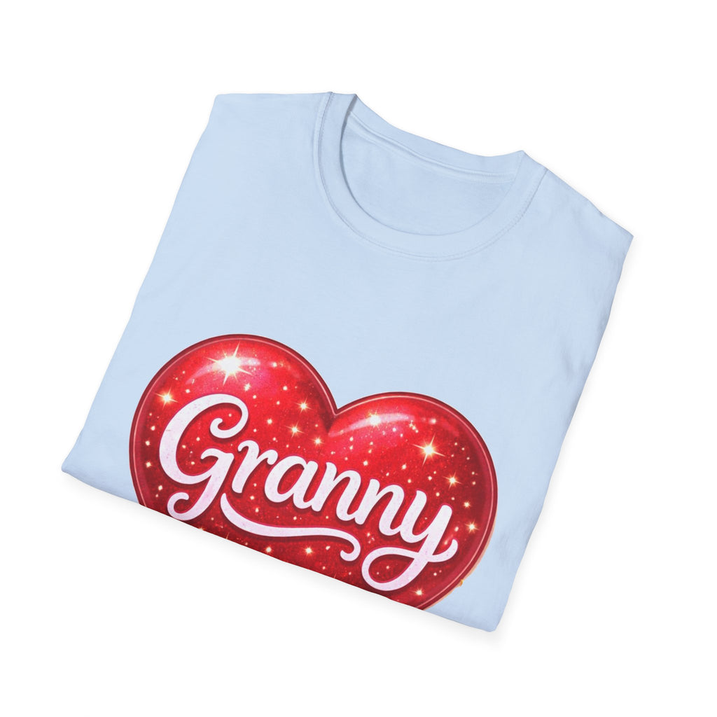 Granny Heart T-Shirt — Sparkling Red Heart Mother's Day Gift