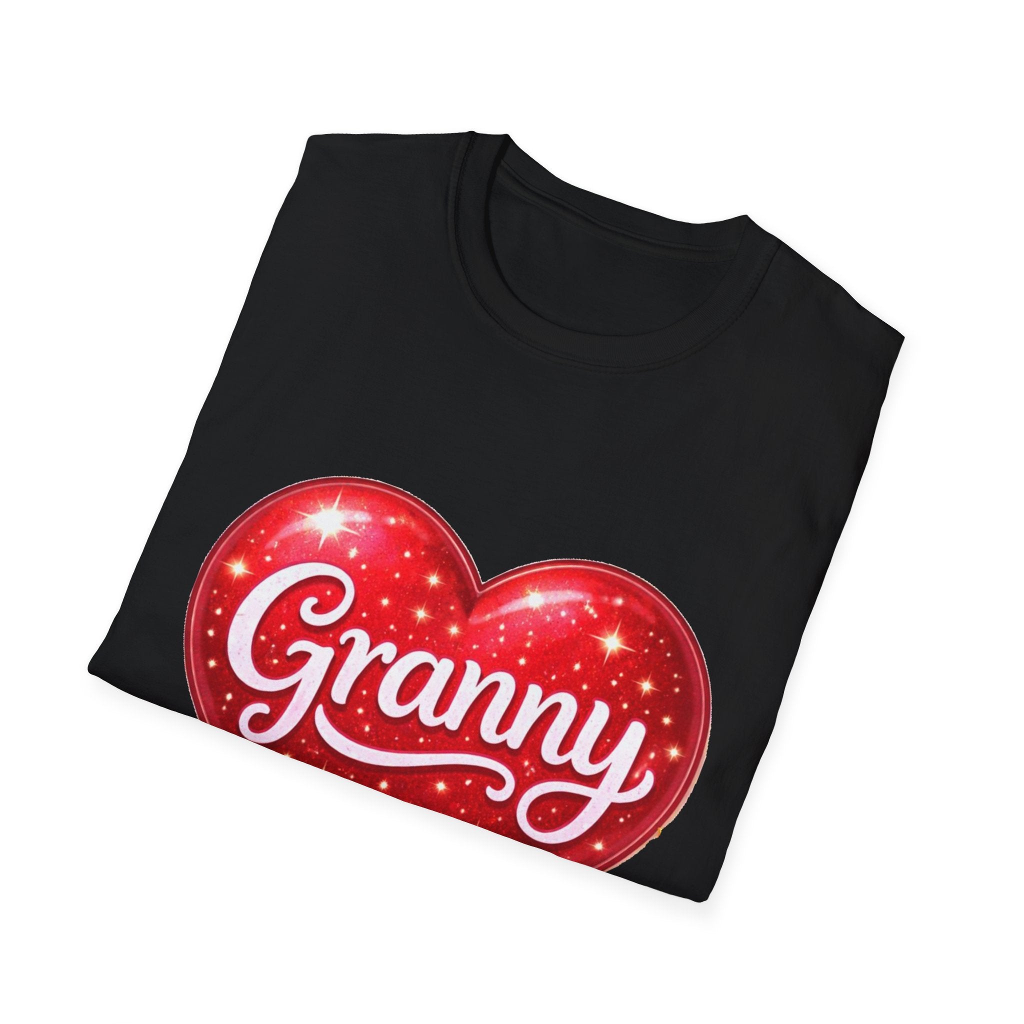 Granny Heart T-Shirt — Sparkling Red Heart Mother's Day Gift