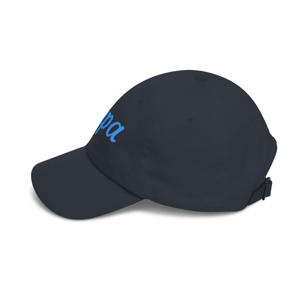 Papa Embroidered Dad Cap — Classic Adjustable Baseball Hat for Fathers
