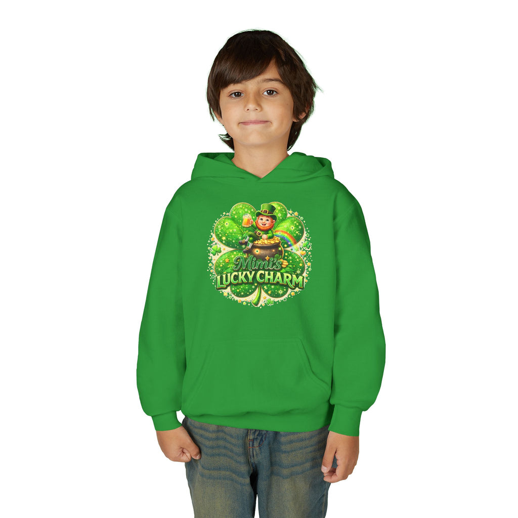 St. Patricks Day, Mimi, Youth Heavy Blend Hooded Sweatshirt