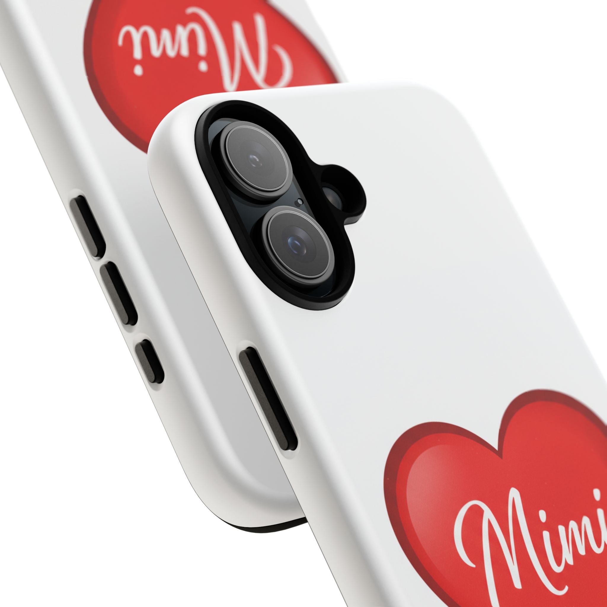 Mimi Heart Phone Case — Personalized Protective Phone Cover for Grandma, Mom & Loved Ones