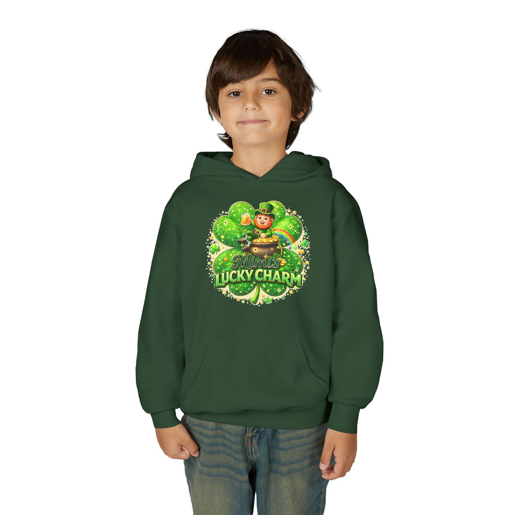 St. Patricks Day, Mimi, Youth Heavy Blend Hooded Sweatshirt