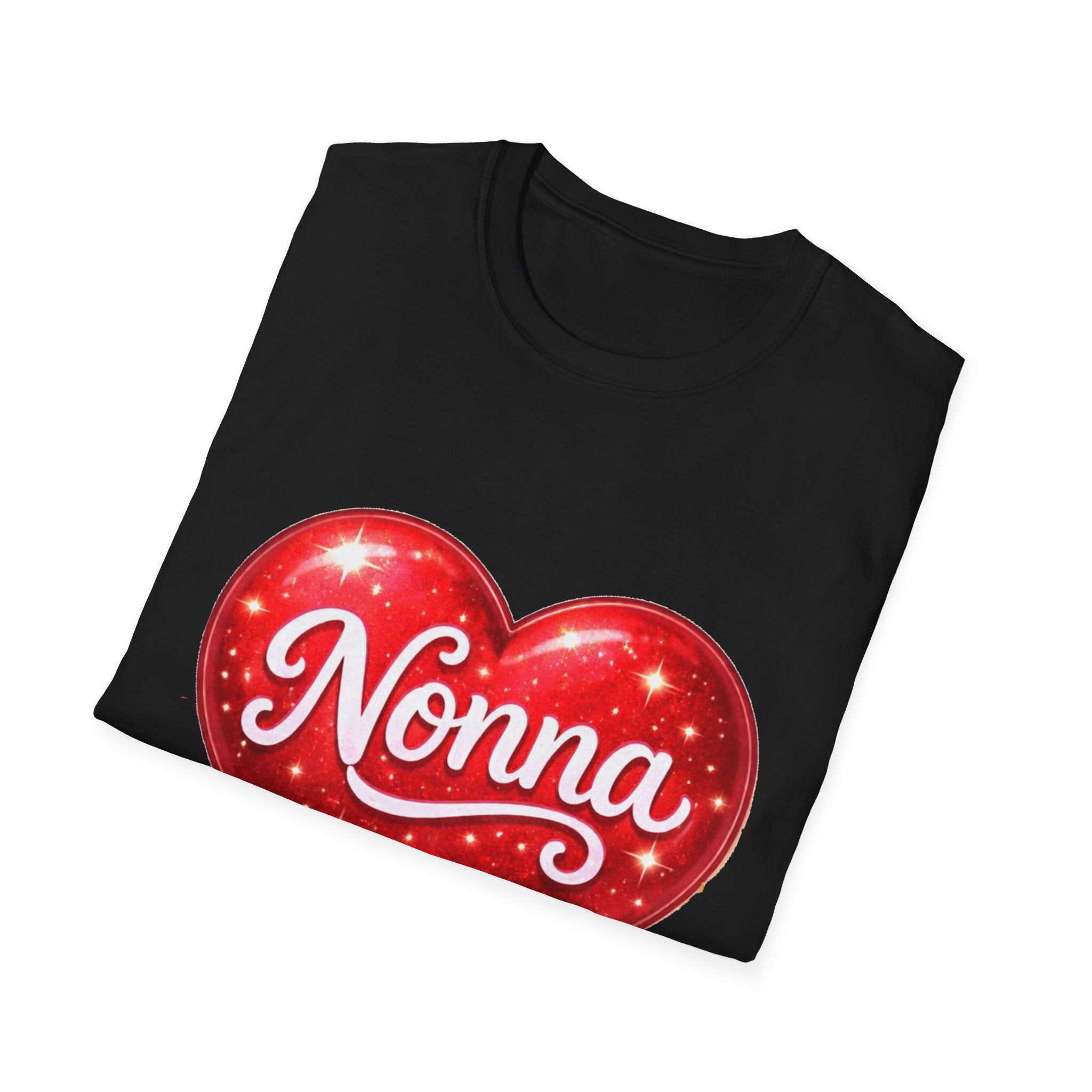 Nonna Heart T-Shirt – Grandma Love Gift Tee (Valentine’s Day/Mother’s Day)